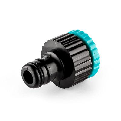 Adaptador Fêmea Plástico com Rosca Externa 3/4" e Redução 1/2" e Conexão para Engate Rápido Azul Tiffany Atlas