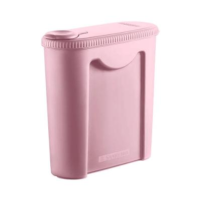 Porta Ração Rosa 2,35L Pet Sanremo