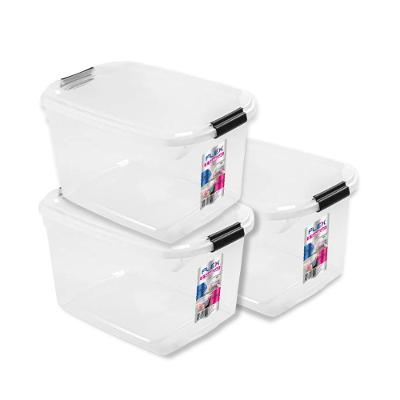 Kit 3 Caixas Organizadoras 29L Sanremo