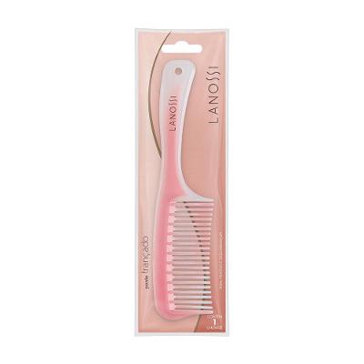 Pente com Dentes Trançado Uso Diário Rosé Lanossi
