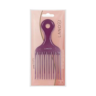 Pente Garfo para Cachos Curls Violet Lanossi