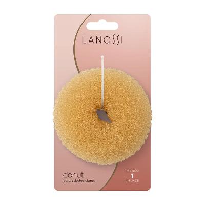 Donut para Cabelos Claros Enchimento de Coque Lanossi