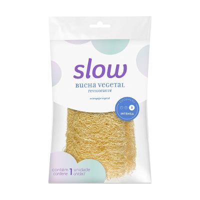 Bucha Vegetal Natural de Banho Esfoliante com Pendurador Slow
