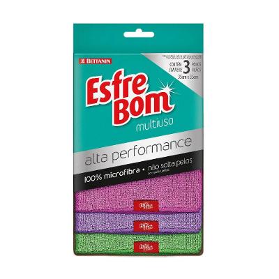 Kit Pano Multiuso 100% Microfibra Alta Performance EsfreBom Bettanin