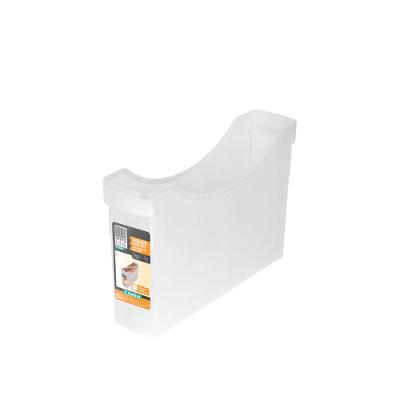 Caixa Organizadora Arquivo Standard Estreita sem Tampa Cristal Office Line Ordene