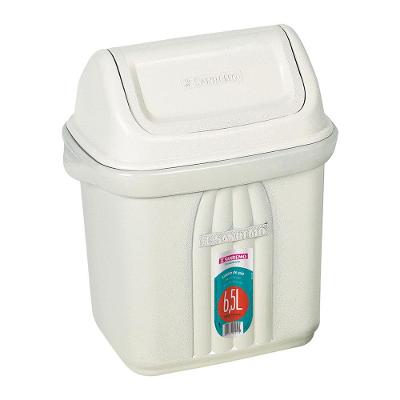 Lixeira de Pia Plástica 6,5L Casablanca Sanremo
