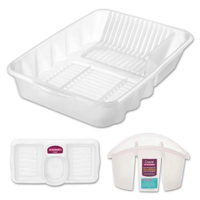 Kit para Pia com 3 Peças Plástico Transparente Casar Sanremo