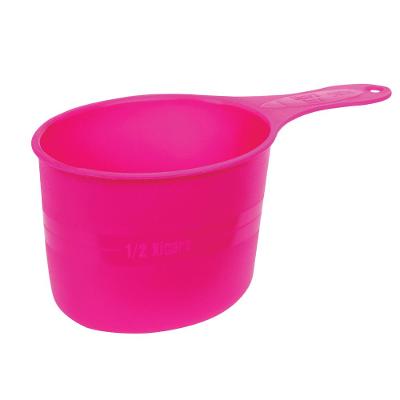 Medidor de Ração Plástico Rosa 240ml Pet Sanremo