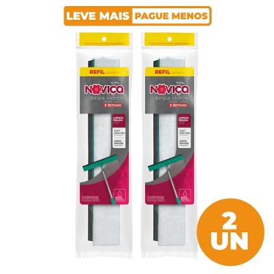 Kit 2 Refis Mop Limpa Vidros Noviça Bettanin