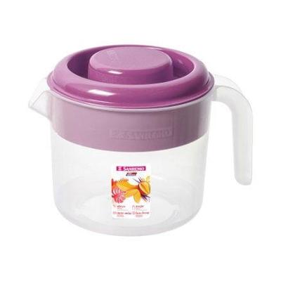 Jarra Redonda 1 Litro Plástica VacFreezer Sanremo