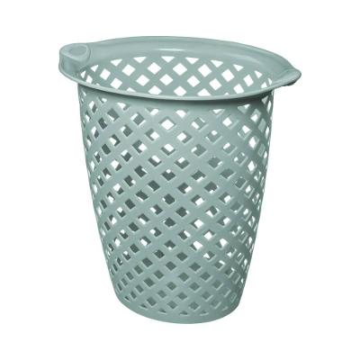 Cesto de Roupa Plástico Verde 30L Oba Sanremo