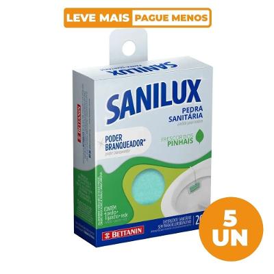 Kit 5 Pedras Sanitárias Frescor dos Pinhais 20g Sanilux Bettanin