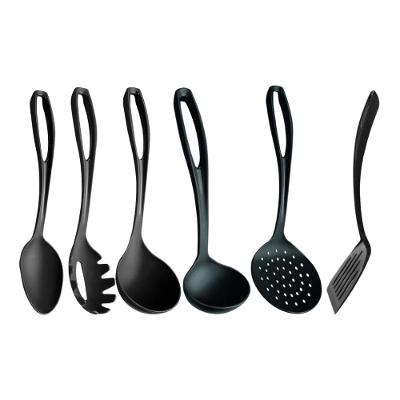 Kit de Utensílios Cozinha 6 Peças Casar Preto Sanremo