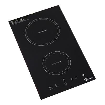 Cooktop de Indução 2 Bocas Mesa Vitrocerâmica Fischer