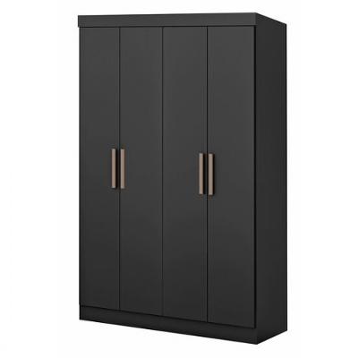 Guarda-Roupa Paris 4 Portas 2 Gavetas 100 MDF Maxel