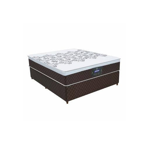 Conjunto Cama Box Casal New York 38x188cm Colchão Gazin
