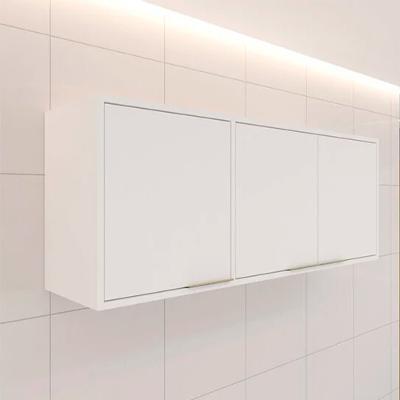 Armário Aéreo Móveis Sul Raíssa 120cm 3 Portas MDP 5192