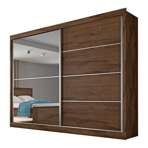 Guarda-Roupa Verona Plus MDF 2 Portas 4 Gavetas Mademarcs