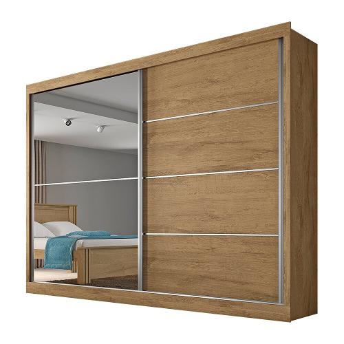 Guarda-Roupa Verona Plus MDF 2 Portas 4 Gavetas Mademarcs
