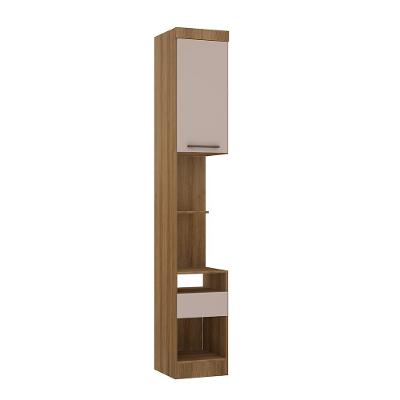 Módulo Mesa de Cabeceira Alta 38cm com 1 Porta e 1 Gaveta Eucamóveis Paris - 324