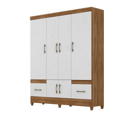 Guarda-Roupa MS912 6 Portas 2 Gavetas Moval