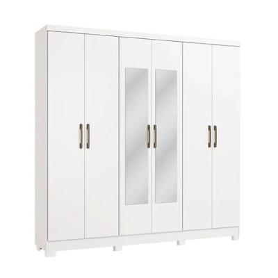 Guarda-Roupa 6 Portas 3 Gavetas Kappesberg New, Canela J559-CN