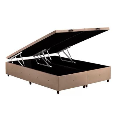 Base para Cama Box Casal Queen com Baú S. Design para Colchão de 158 cm - 1600