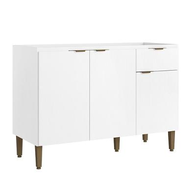 Balcão Leticia 120cm 3 Portas 1 Gaveta THB