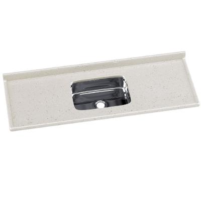 Tampo para Pia de Cozinha Rorato Mármore Sintético com Cuba em Inox 150x55cm