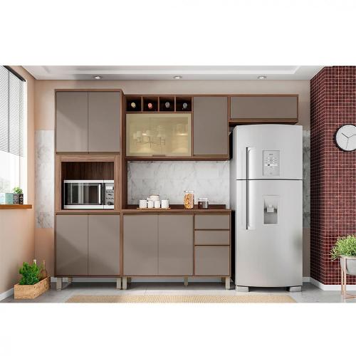 Balcão Luciane Yara 2 Portas 3 Gavetas sem Tampo 120 cm 1304/199