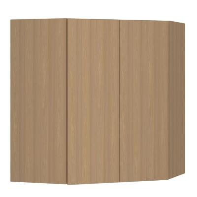 Armário Luciane Slim Canto Diagonal 2 Portas 74cm