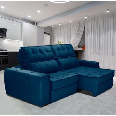 Sofa Gralha Azul America 3 lugares Retrátil e Reclinável