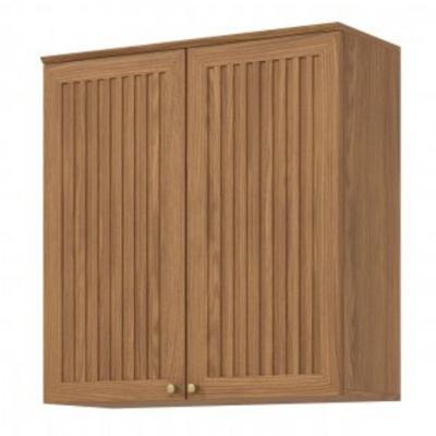 Armário Aéreo 2 Portas Ripadas 80cm Requinte Henn