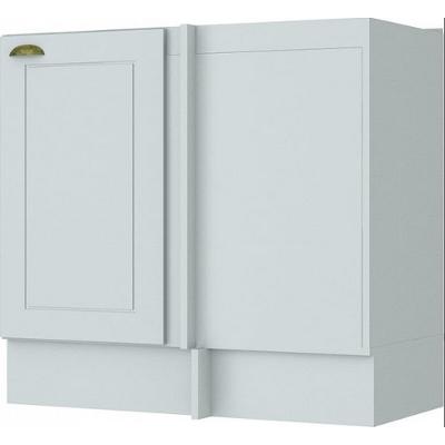 Balcão C361 Americana Canto Reto com 1 Porta sem Tampo Henn
