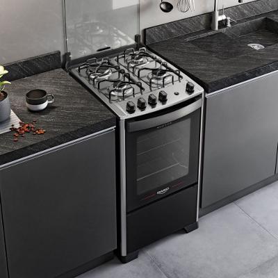Fogão 4 Bocas com Mesa Inox Dako Magister