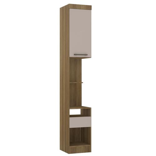Módulo Mesa De Cabeceira Eucamoveis  Paris 1 Porta 1 Gaveta