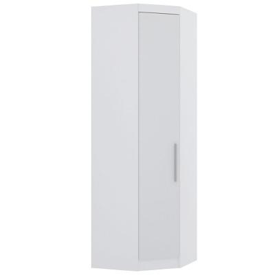Guarda Roupa de Canto Diagonal Modulado 70cm 1 Porta Alpes Luciane Móveis