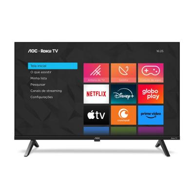 Smart TV AOC Roku 32 Dled HD Dolby Audio 32S5045/78G