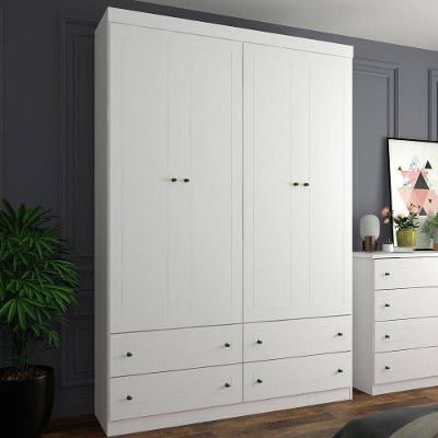 Guarda Roupa Henn Americano 4 Portas 4 Gavetas