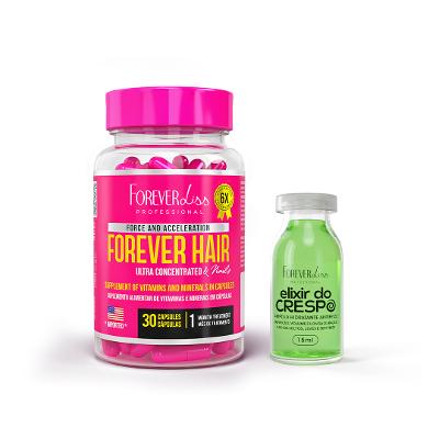 Kit Forever Hair GANHE Ampola de Nutrição Forever Liss