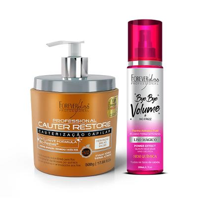 Kit Liso Mágico 200ml com Cauterização Capilar