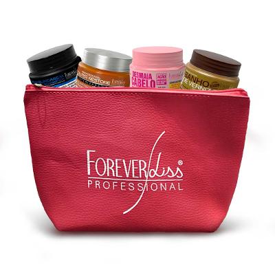 Necessaire Recheada com 4 Mini Máscaras Forever Liss