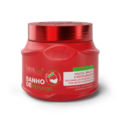 Máscara Banho De Verniz Morango Forever Liss 250G