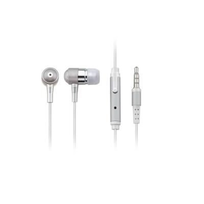 Fone de Ouvido Auricular com Microfone Prata - Multilaser