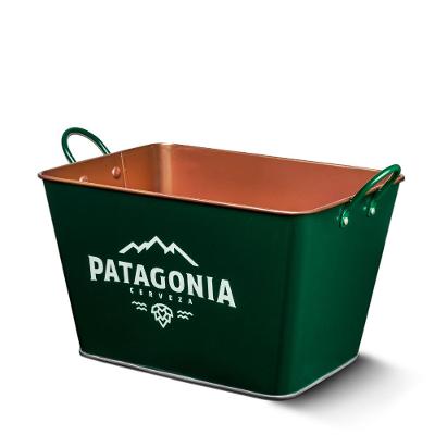 Balde para Cerveja Retangular 8L Patagonia - Alumiart Falcão
