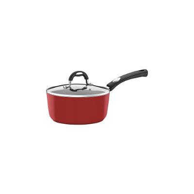 Panela Mônaco Induction em Alumínio com Revestimento Antiaderente Vermelho 18cm - Tramontina