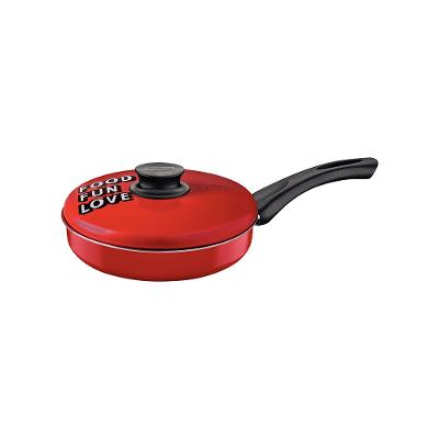 Frigideira MyLovely Kitchen em Alumínio com Revestimento Antiaderente Vermelho 24cm - Tramontina