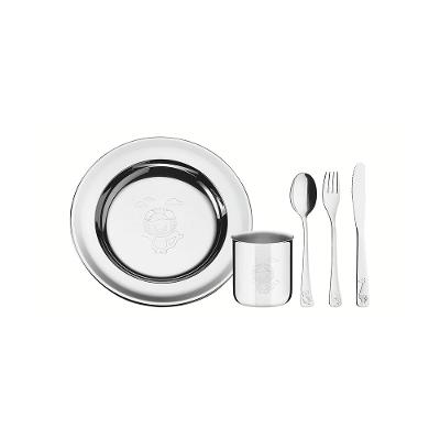 Kit Infantil para Refeiçao em Inox 5pçs - Tramontina