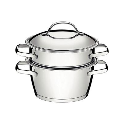 Cuscuzeira em Aço Inox 2 pçs - Tramontina