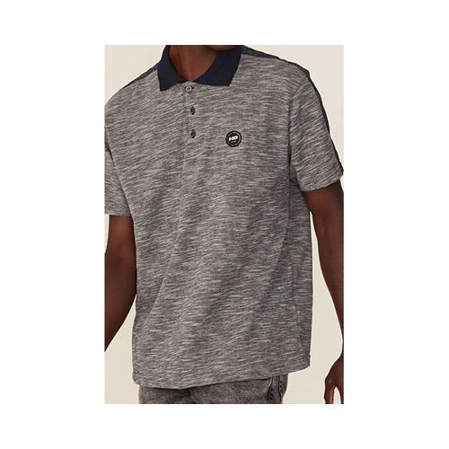 Polo Especial Masculina Estampada Marinho 9687B - HD